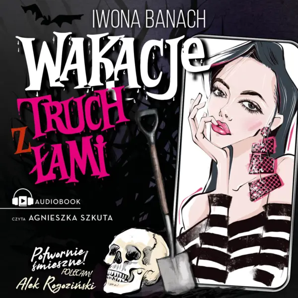 Wakacje z truchłami — okładka audiobooka