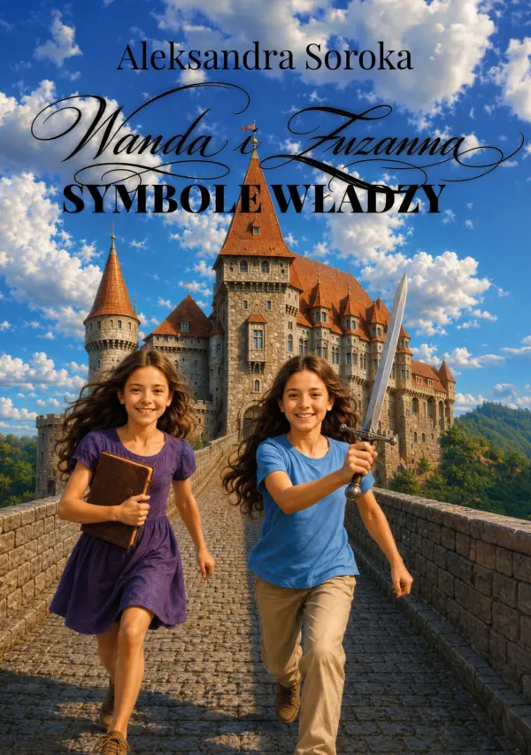 Wanda i Zuzanna SYMBOLE WŁADZY — okładka e-booka