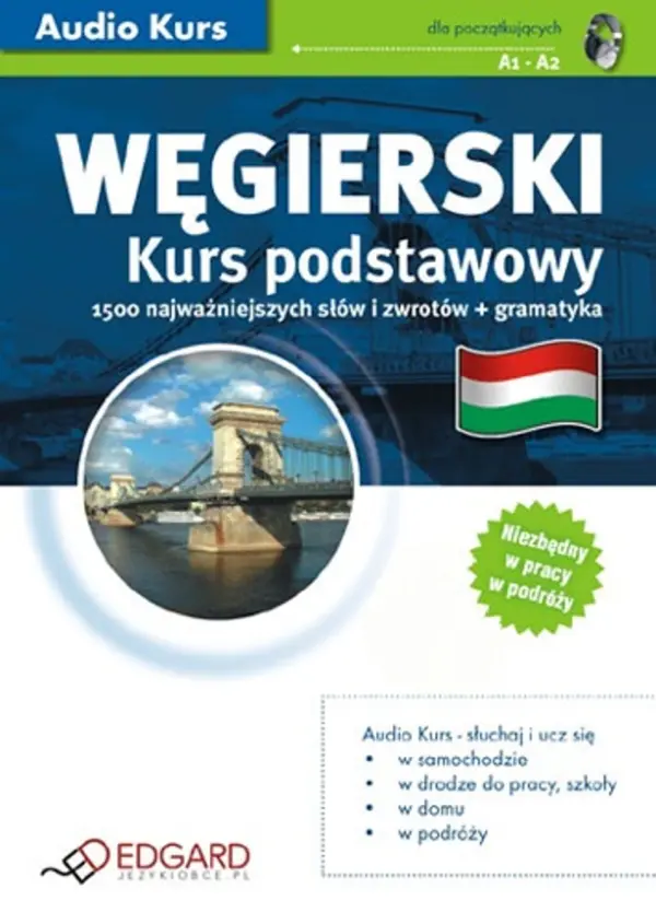 Węgierski Kurs Podstawowy — okładka audiobooka