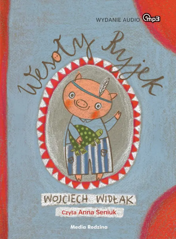 Wesoły Ryjek — okładka audiobooka