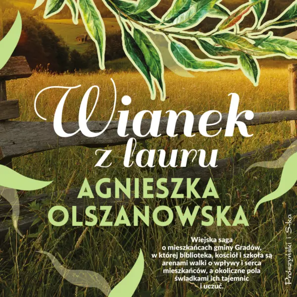 Wianek z lauru — okładka audiobooka