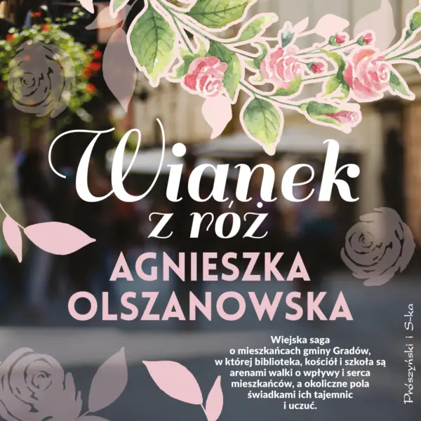 Wianek z róż — okładka audiobooka