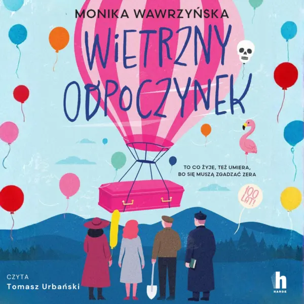 Wietrzny odpoczynek — okładka audiobooka