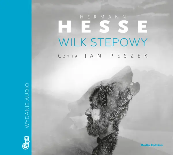 Wilk stepowy — okładka audiobooka