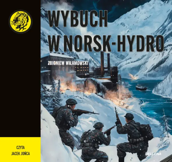 Wybuch w Norsk-Hydro — okładka audiobooka