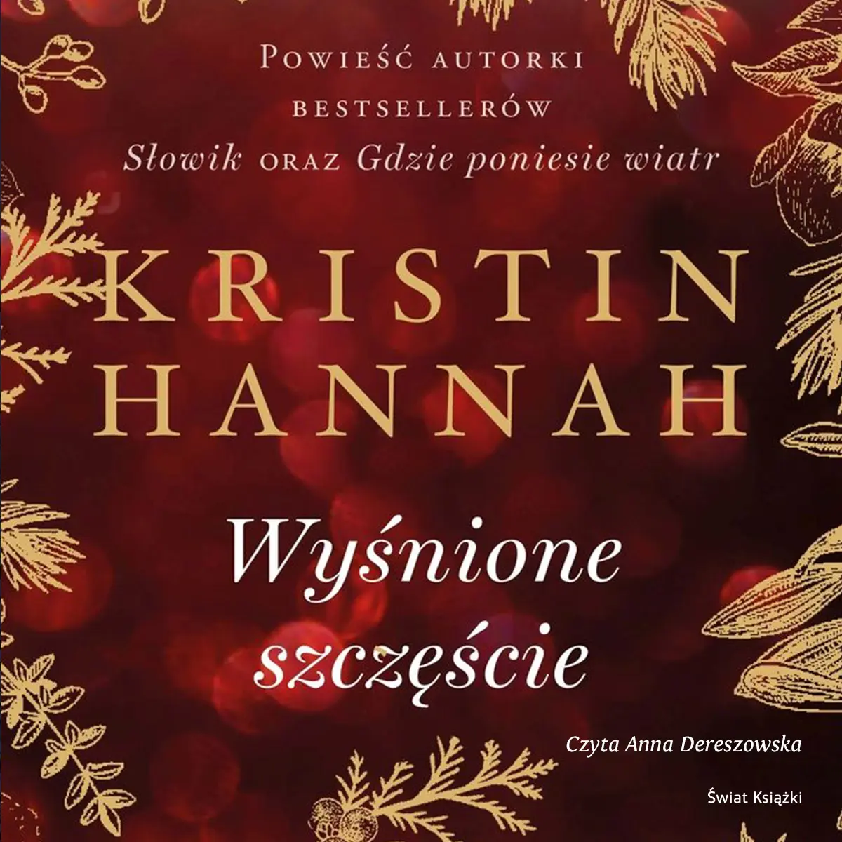 Wyśnione szczęście — okładka audiobooka