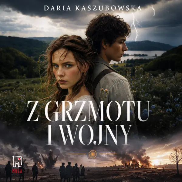 Z grzmotu i wojny — okładka audiobooka