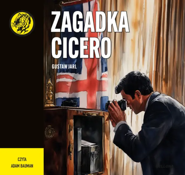 Zagadka Cicero — okładka audiobooka