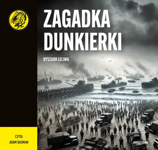 Zagadka Dunkierki — okładka audiobooka