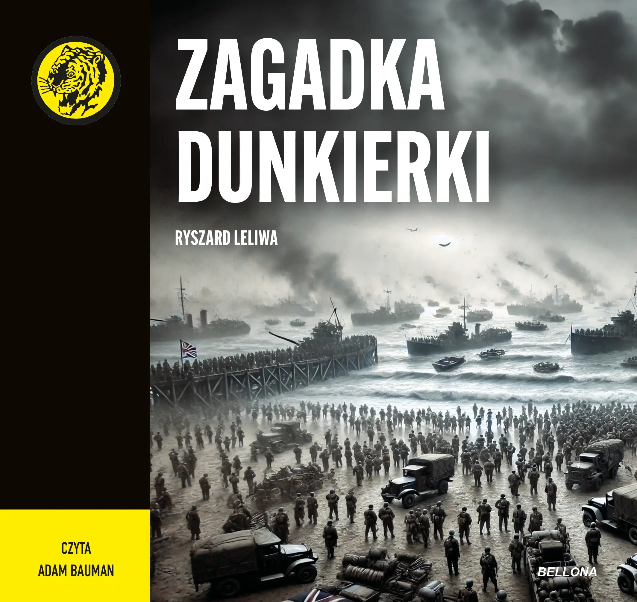 Zagadka Dunkierki — okładka audiobooka
