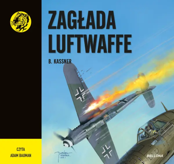 Zagłada Luftwaffe. Żółty tygrys — okładka audiobooka