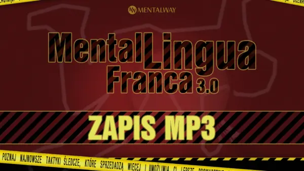 Zapis MP3 ze szkolenia Mental Lingua Franca 3.0 — okładka audiobooka