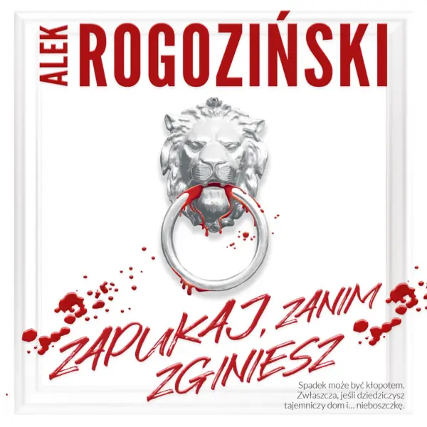 Zapukaj, zanim zginiesz — okładka audiobooka