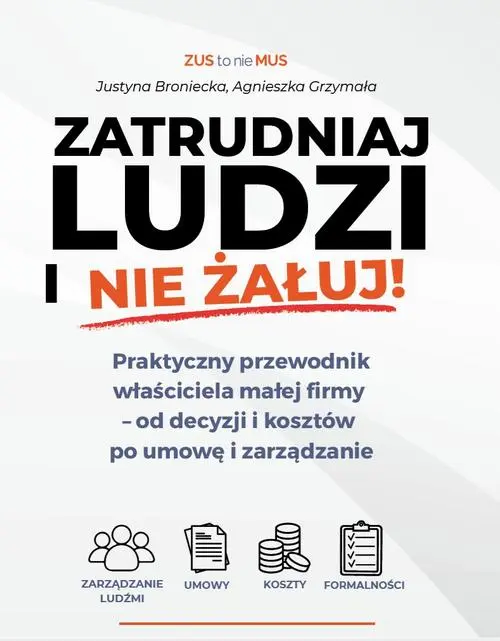 ZATRUDNIAJ LUDZI I NIE ŻAŁUJ — okładka e-booka