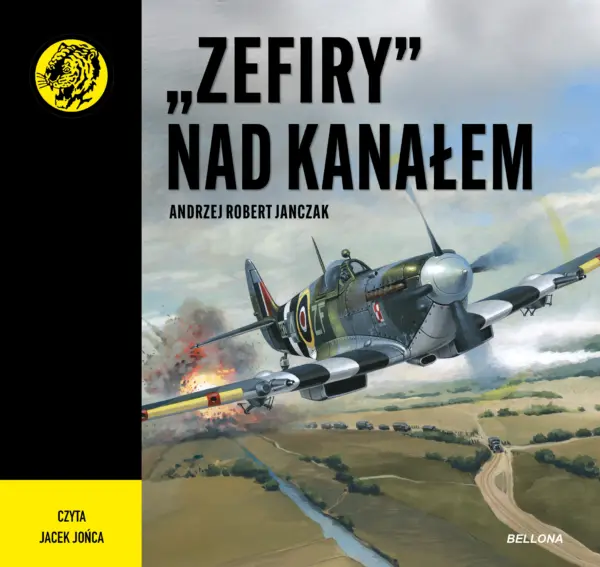 „Zefiry” nad kanałem — okładka audiobooka
