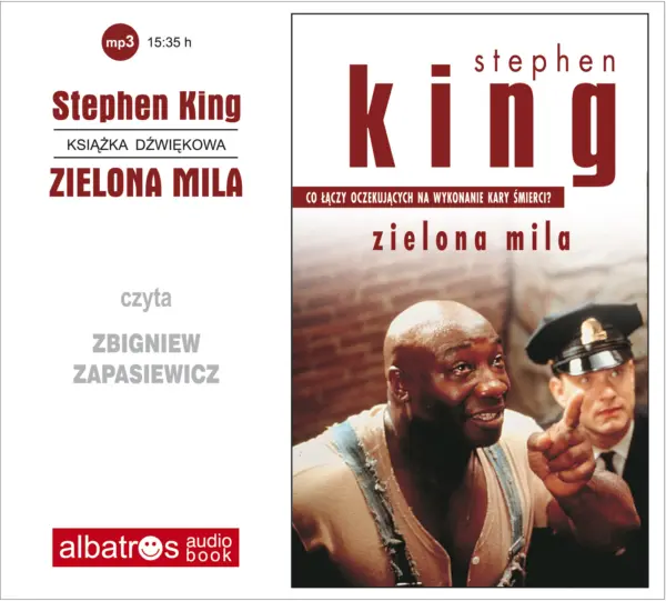 Zielona mila — okładka audiobooka