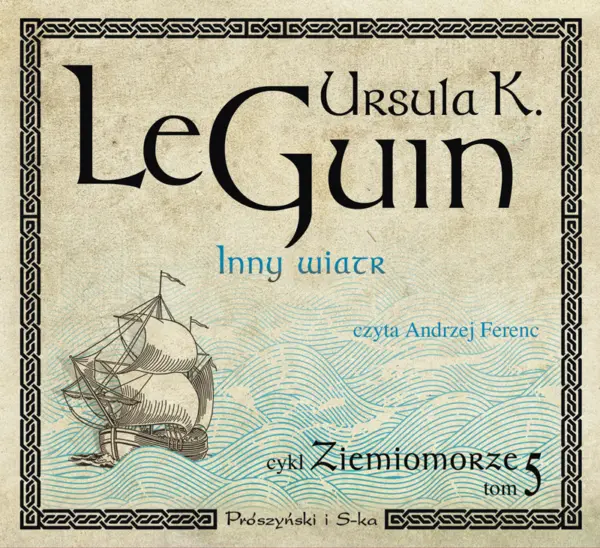 Ziemiomorze. (Tom 5). Inny wiatr — okładka audiobooka