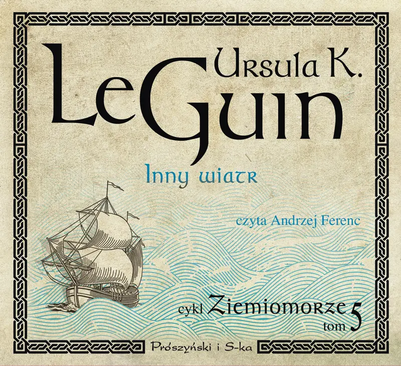 Ziemiomorze. (Tom 5). Inny wiatr — okładka audiobooka