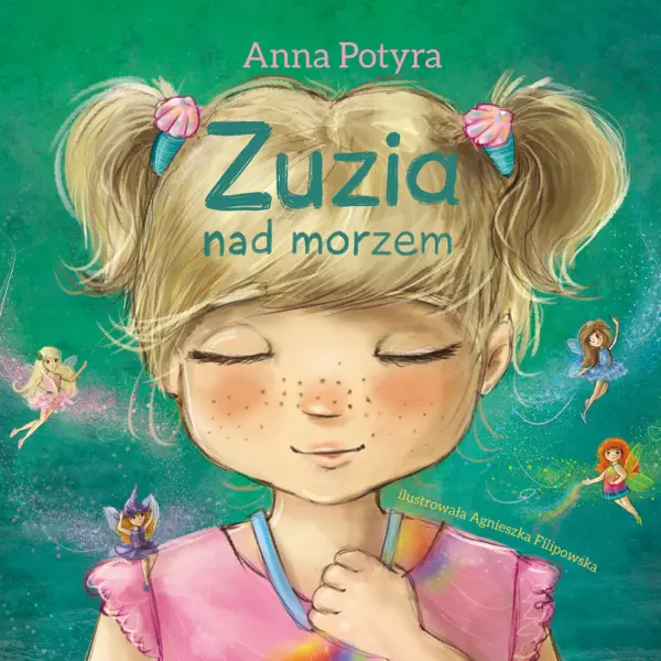 Zuzia nad morzem (audiobook) — okładka audiobooka
