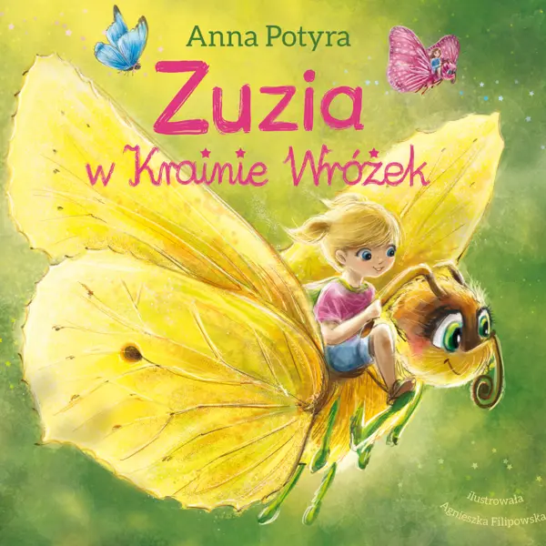 Zuzia w krainie wróżek (audiobook) — okładka audiobooka